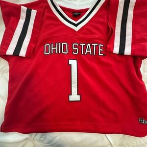 Ohio State Cropped Jersey